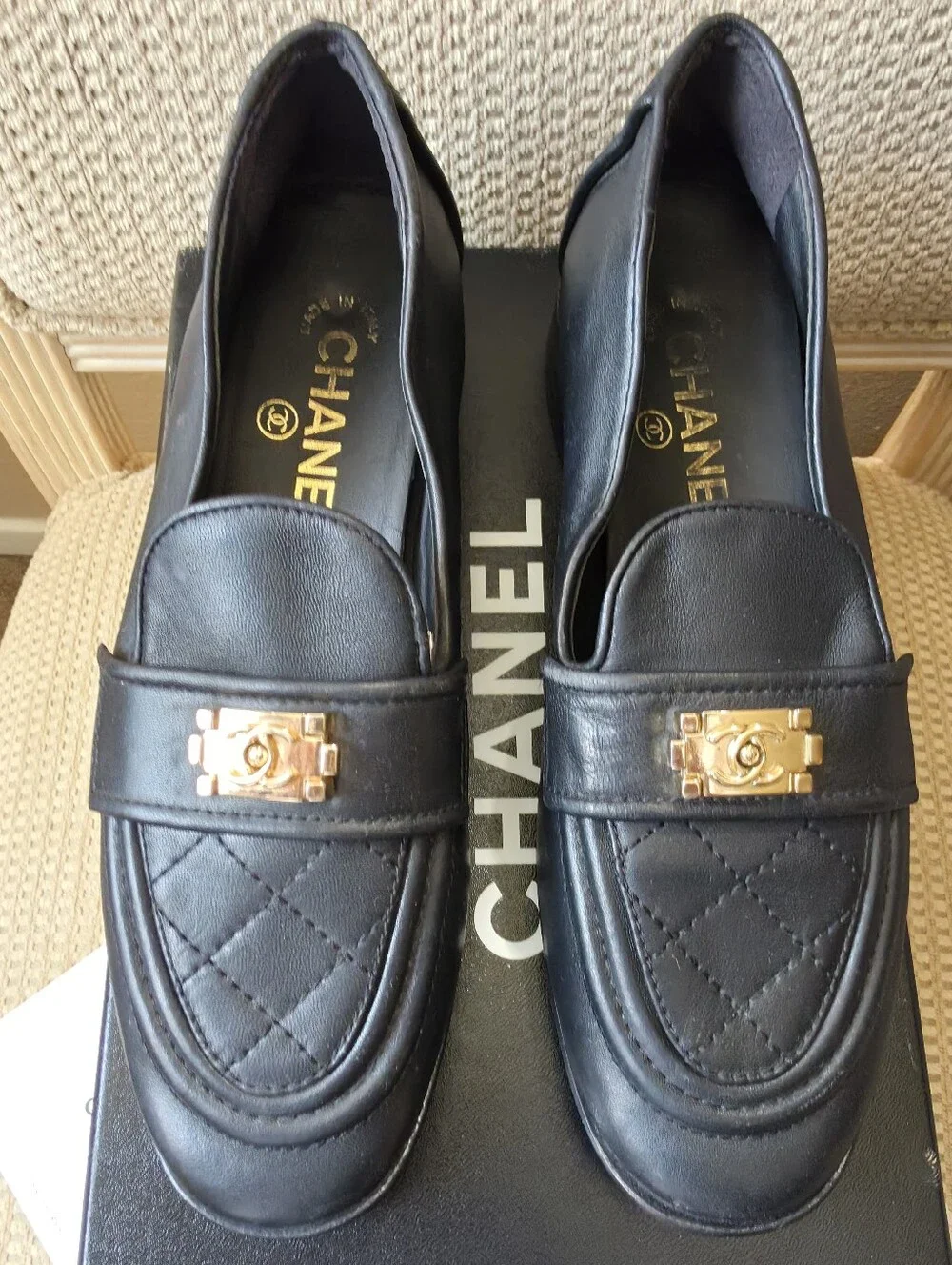 Chanel Quilted CC Turnlock Loafer, originally released around the 2020 seasonal